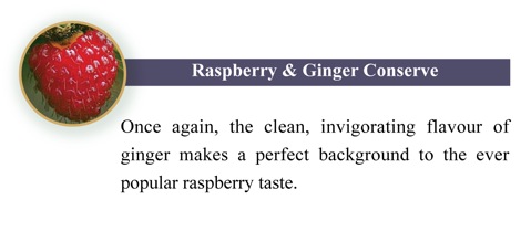 Raspberry&Ginger Conserve